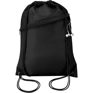 Oriole RPET drawstring bag with zipped front pocket 5L - Img 25