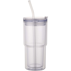 Pahar de plastic cu pereți dubli Archer, 480 ml - Img 5