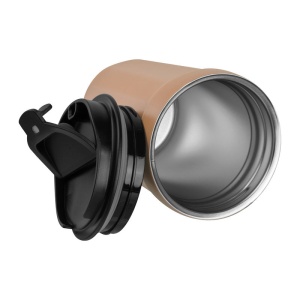 MC Sticlă de băut PET cu capac din bambus, 500ml
