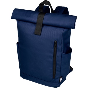 PF™ Byron 15.6" GRS RPET roll-top backpack 18L