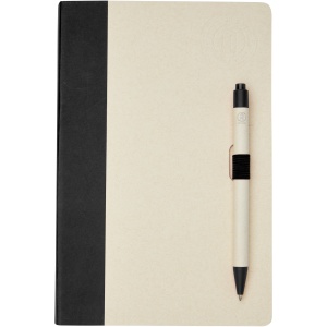 PF™ Dairy Dream A5 size reference recycled milk cartons notebook and ballpoint pen set