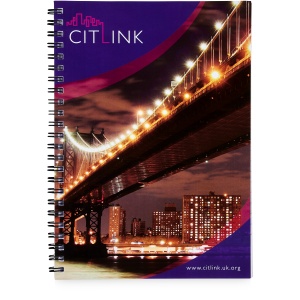 PF™ Desk-Mate® A5 spiral notebook