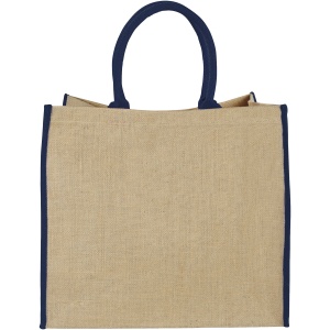 PF™ Harry coloured edge jute tote bag 25L