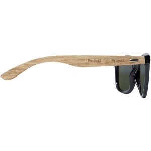 PF™ Hiru rPET/wood mirrored polarized sunglasses in gift box - Img 1