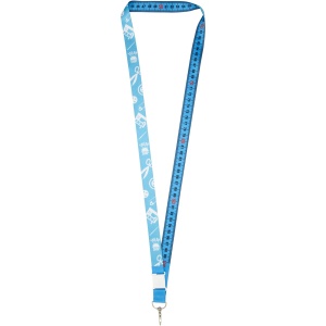 PF™ Isla 1-metre sublimation lanyard with safety breakaway