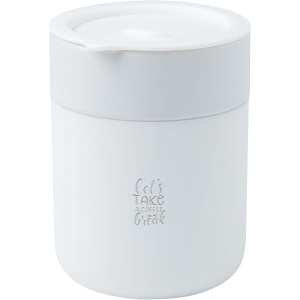 PF™ Java pahar ceramic 330 ml cu manșon din silicon și capac din plastic - Img 9