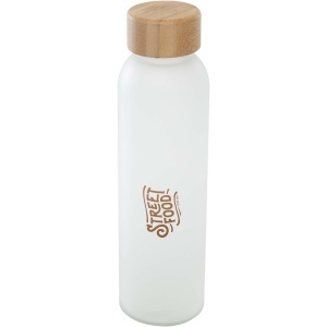 PF™ Lume 500 ml matte soda lime glass bottle with bamboo lid - Img 4