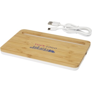 PF™ Medake încărcător wireless din bambus 10W - Img 1