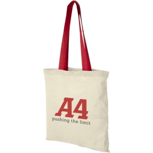 PF™ Nevada geantă tote din bumbac 100 g/m² cu mânere colorate 7L - Img 19