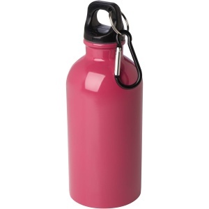 PF™ Oregon sticlă de apă 400 ml din oțel inoxidabil simplu perete certificat RCS cu carabină - Img 6