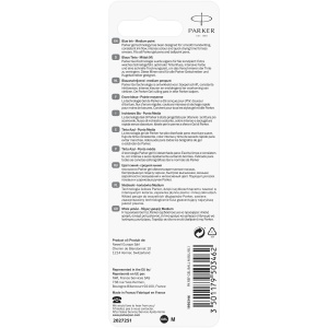 PF™ Parker Gel ballpoint pen refill (blue ink)