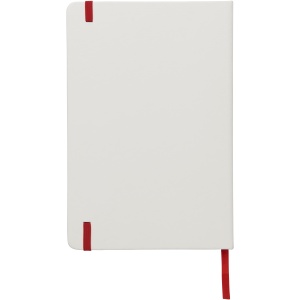 PF™ Spectrum A5 white notebook with coloured strap