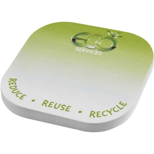 PF™ Sticky-Mate® square-shaped recycled sticky notes with rounded corners