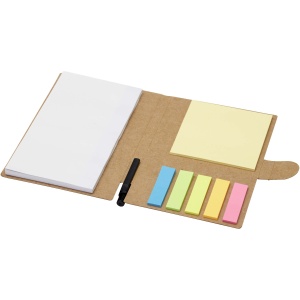 PF™ Swift sticky notes booklet with ballpoint pen (black ink)