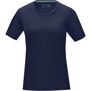 PF Tricou organic cu mânecă scurtă din azurit pentru femei
