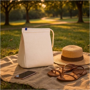 PF Citizen Green Eurolunch isothermal cotton lunch bag - Img 2