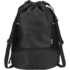 PF Geantă sport Nomad GRS reciclată cu șnur de strângere și compartiment inferior 18L