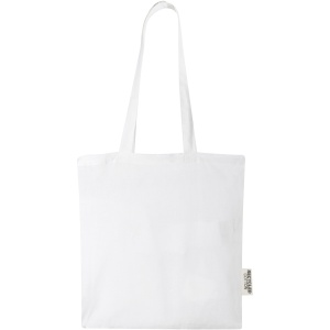 PF Geantă tote Madras 140 g/m2 GRS bumbac reciclat 7L