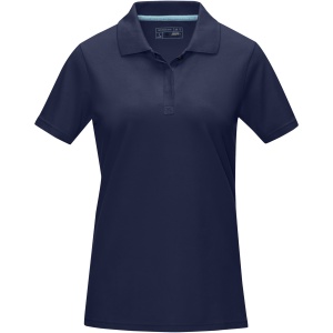 PF Polo organic cu mânecă scurtă, grafit, pentru femei