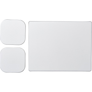 PF Set combo 3 covorașe pentru mouse și suporturi de pahare Brite-Mat®