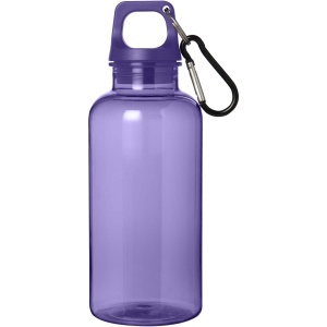 PF Sticlă de apă Oregon de 400 ml din plastic reciclat, certificată RCS, cu carabină