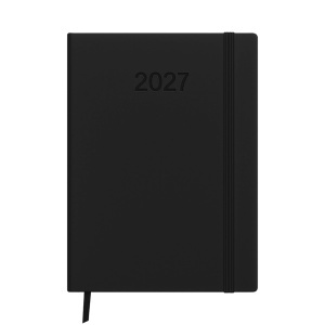 Planificator săptămânal 2027. Copertă rigidă din PU termoizolant cu margini colorate ale paginii - Img 1