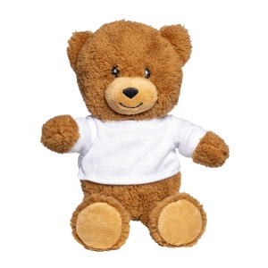 Polyester plush teddy bear with customizable t-shirt - Img 3