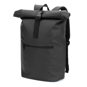 PORTLAND. Rucsac cu încdere rulată din PU, cu buzunar pentru laptop de 16" - Img 2