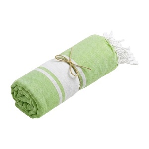 Prosop de plajă din bumbac reciclat, 150 g/m2, certificat GRS - Img 1