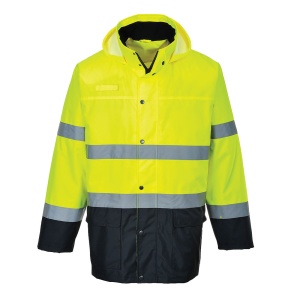 PW Hi-Vis Contrast Rain Lite Traffic Jacket