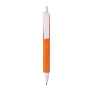 Retractable plastic pen. Colored barrel with velvet effect - Img 1