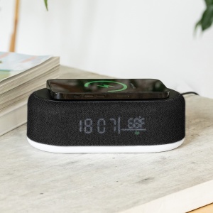 RICHI clock with wireless charger and light - Img 4