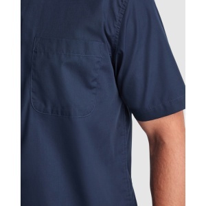 RO CĂMAȘĂ CU MÂNECĂ SCURTĂ AIFOS - 65% poliester / 35% bumbac, poplin, 130 g/m². - Img 8