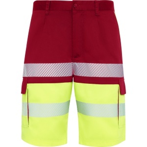 RO PANTALONI SCURȚI CU VIZIBILITATE RIDICATĂ LADA - Țesătură principală: 65% poliester 35% bumbac, 210 g/mpȚesătură în contrast: 80% poliester 20% bumbac, 210 g/mp - Img 1