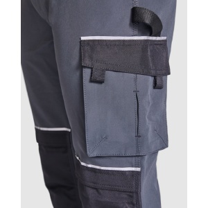 RO PANTALONI WALL - Material principal: 90% poliester / 10% elastan, 260 g/m²Genunchiere: 100% poliester, 250 g/m² - Img 4