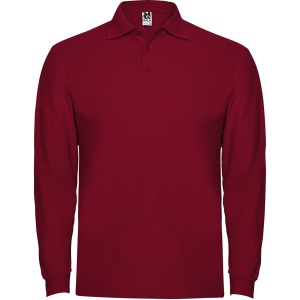 RO TRICOU POLO CU MÂNECI LUNGI ESTRELLA - 100% bumbac, punct pique, 220 g/m².Culoarea gri melanj 58: 85% bumbac / 15% vâscoză. - Img 11