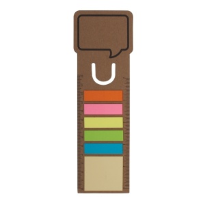 Royal™ BOOKMARK set of sticky notes with bookmark - Img 1