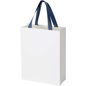 Smartfold 230 g/m2 paper bag with ribbon handles and gloss lamination - 24 x 10 x 32 cm - Img 10