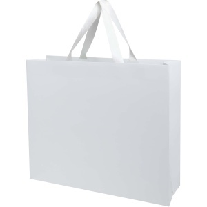 Smartfold 230 g/m2 paper bag with ribbon handles and gloss lamination - 42 x 12 x 35 cm - Img 6