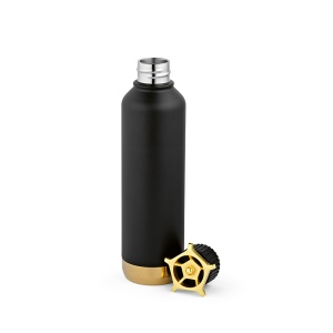 Spiglo Bottle rSS 780ml. Double wall and Leakproof. Wheel shaped lid - Img 1