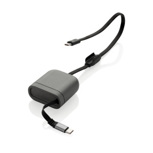Spira RCS recycled retractable 100W fast charging cable - Img 2