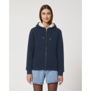 ST/™ Hygger Sherpa – The unisex sherpa lined zip-thru hoodie sweatshirt