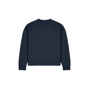 ST/ST Ryler - The unisex boxy crewneck sweatshirt in recycled cotton - Oversized | Unisex 400 g/m² - Img 2