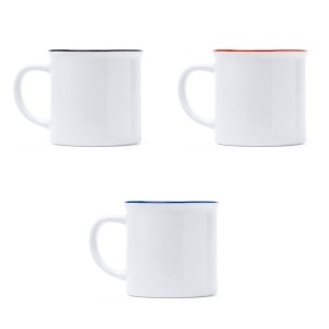STA™ Kumbo - Sublimation mug kumbo white/black - Img 1