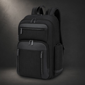 Taren - Rucsac Oxford 1680D. Rezistent la apă 15 L. Căptușeală completă. Compartiment pentru laptop 15" și tabletă 10". Buzunar de siguranță în spate. Curea pentru troler.