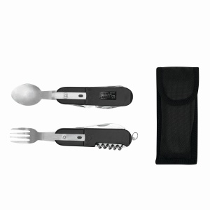 TOP™ Set de instrumente multifuncționale din oțel inoxidabil 7 piese WILDLIFE