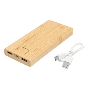 TOP™ Powerbank BAMBOO ENERGY