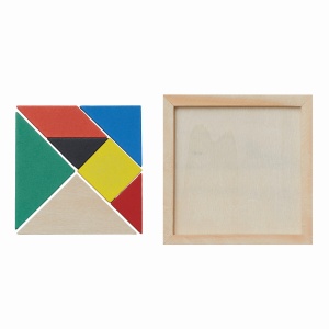 TOP™ Puzzle din lemn TANGRAM BASE