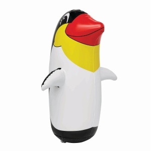 TOP STAND UP - Inflatable wobbling penguin