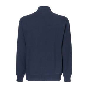 Unisex zip-up sweatshirt in regenerated cotton and polyester 280 g/m2 - Img 3